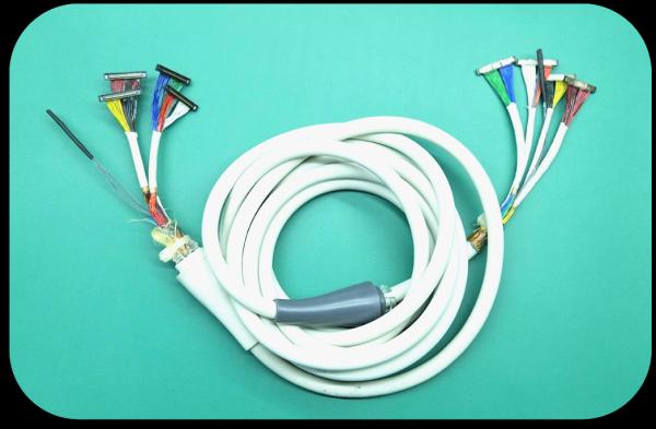Ultrasound machine Medical Wire Harness Solid Automotive Coaxial Cable