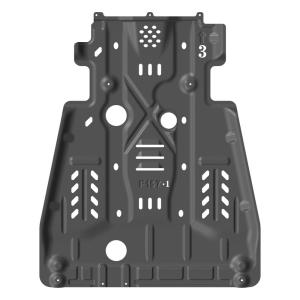 China Powder Coated Plates for 2017 Toyota Tacoma Skid Plate Original Bolt-On Installation wholesale
