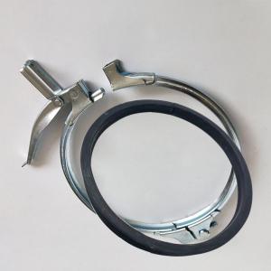 China 80mm-500mm Heavy Duty Pipe Clamps With EPDM Gasket wholesale