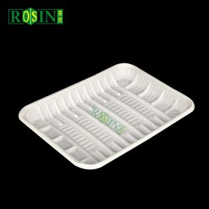 China Disposable PP Rectangular Butchers Plastic Meat Trays For Frozen Meat And Seafood wholesale
