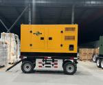 Customizable 200kW 250kVA Mobile Trailer Type Soundproof Diesel Generator Set