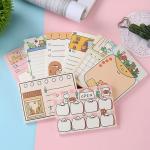 8 Colors Style Hard cover Cute 3 Hole Loose leaf Refill Notebook Cover Mini PVC