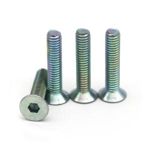 China Countersunk Hex Head Screw Hexagon Socket Flat Head Bolts Din7991 wholesale