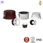 High Power COB LED Down Light Dimable 15W 30W 5 Inch 60W 8 Inch Bathroom