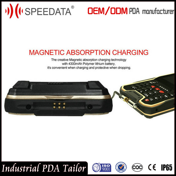Quad-Core 1.3GHz Android Handheld Barcode Scannner with NFC RFID Reader
