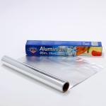 Customized Logo Silver 8011 Household Aluminum Foil Roll for Food Packaging and