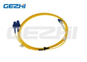 China PVC 2 Core Duplex Fiber Patch Cord LC To SC Fiber Patch Cable For FTTH wholesale