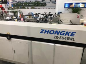 China 50 Hz Fully Automated Packaging Box Manufacturing Machine For Narrow Side Box wholesale