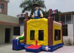 Outdoor PVC Vinyl Pirate Inflatable Bounce House 1.5m X 0.8m X 0.8m For Rent