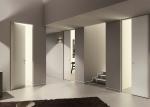 Solid Wood Composite Door MDF Material Water - Proof For Bedroom