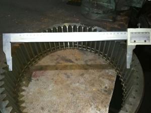 China Customized 200-6300 mm Heavy Industrial Helical Gear Type Of Ring Gear wholesale