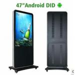 UHD 4K LED 43" inch floor Stand LCD digital advertising player signage