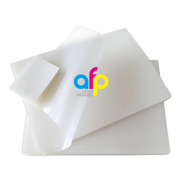 Different Sizes Pouch Laminating Film Sheets Moisture Proof BV Certification