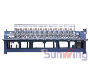 China Cording / Tapping Mixed Computerized Embroidery Machines For Bedding on sale