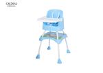 EN14988 PU Cover Foldable Feeding Chair For 6 Months