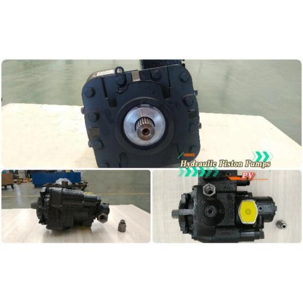 Black Variable Displacement Axial Piston Hydraulic Pump
