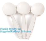 13 cm Length Corn Starch Bio Plastic Disposable Table Spoon,Eco-friendly Corn