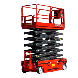 China 4m 5m 6m 8m 10m 12m 14m 16m Electric Self Propelled Scissor Lift Platform for Food Shop wholesale