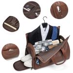 OEM Rolling Garment Male Travel Duffle Bag With Trolley Sleeve Multipurpose