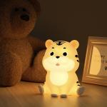 Portable USB Rechargeable Cute Animal LED Night Light for Baby Children Toddlers