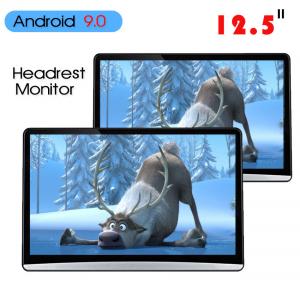 China 1920*1080 Car Headrest Monitor Hdmi Android 9.0 2 16g 12.5 Inch ABS Shell wholesale