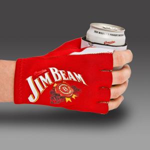 China High quality  fashion style neoprene can cooler with gloves /  insulated koozie with glove wholesale