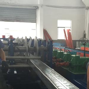 China Ceiling Roofing Structure Aluminum Cable Trunking / Cable Tray Making Machine wholesale