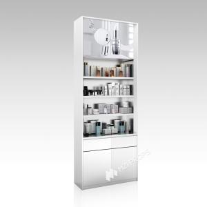 China YZoS-U1 60mm Soft Film Light Box Skincare Display Cabinet With Silver Brushed Edges wholesale
