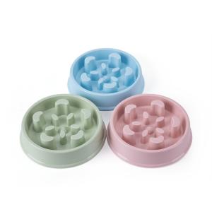 China PP Material Slow Chewy Slow Feeder Bowl For Cats Dogs Indoor Outdoor Eating wholesale