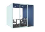 New Office Building Materials Removable Office Pods Six-seater Business