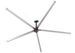24FT 1.5kw Brushless Hvls Ceiling Fan Large Space Ventilation Commercial Paddle