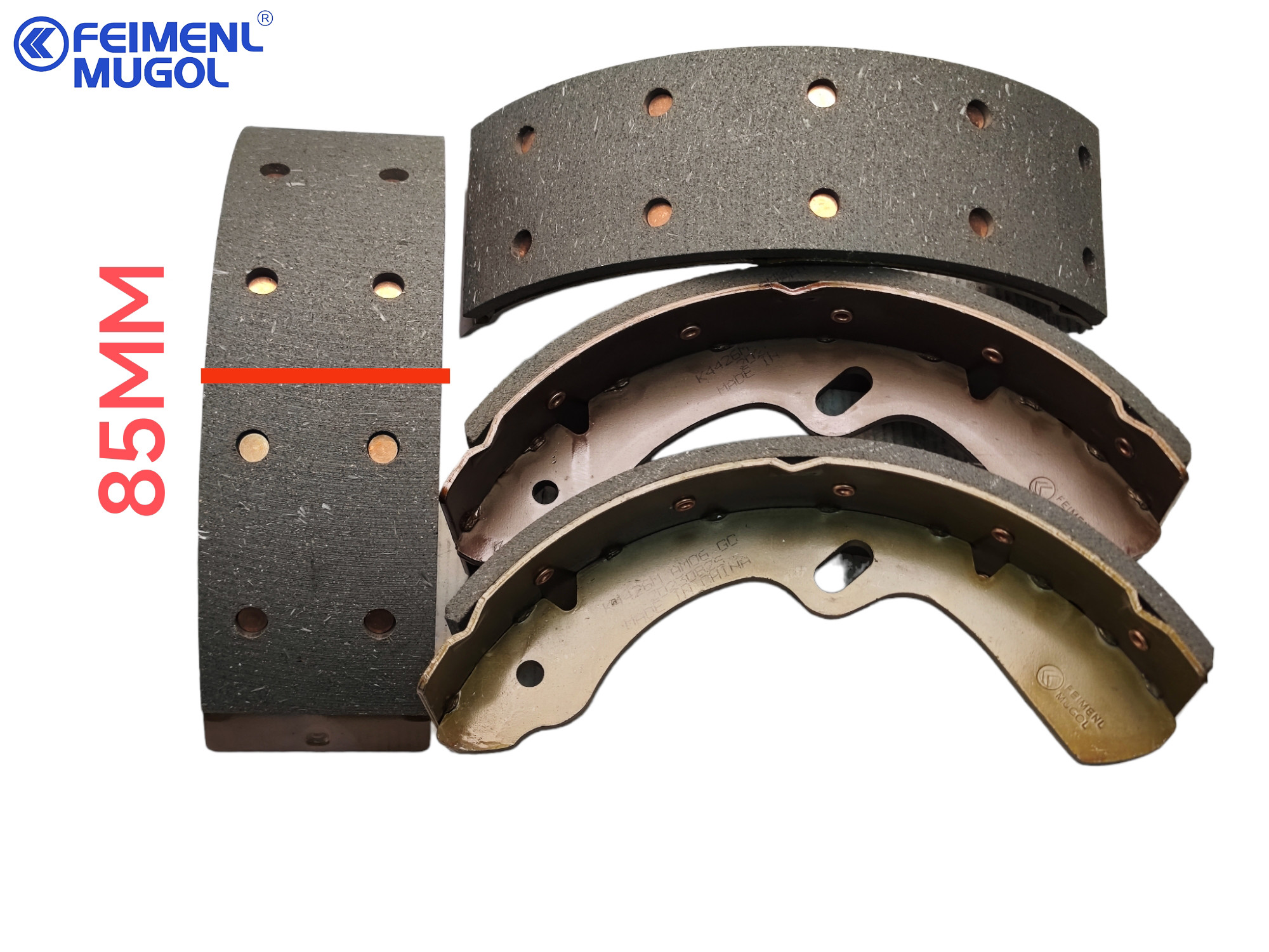 5-87870023 JMC1030 Auto Parts Brake Shoes For Chinese Truck JMC Truck 493Q1B/ZQ3
