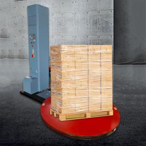 China High Performance Pallet Stretch Wrapping Machines Stainless Steel Auto Pallet Wrapper on sale