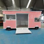 Multi-functional Electric Mobile Commodity Sales Boutique Shop Food Snack Truck