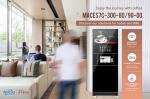 Shopping Mall Self Service Commercial Coffee Machines Coin Bill Credit Card