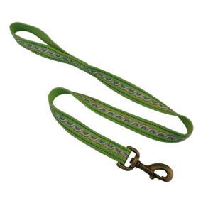 China Custom Pattern 5 Ft Dog Leash Powerful Fancy Nylon Dog Lead For Dog Safety wholesale