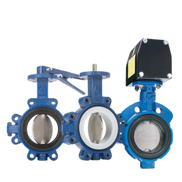 Keystone F990 Series Butterfly Valve Pneumatic Actuator Flow Control Valve for