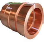 C1100 Red Copper Strip Sheet 7-610mm Width Rolled Coil C10200 C26800 Bright