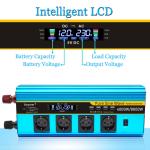 220v 230v 24v Portable Power Inverter 3000 / 4000 Watt For Home Appliances