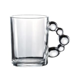 China Bulk Gradient Glass Tea Coffee Mugs For Espresso Shot 280ml wholesale