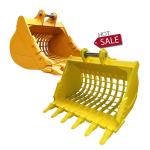 SY500 Factory Excavator Skeleton Bucket , Heavy Duty Excavator Screening Bucket