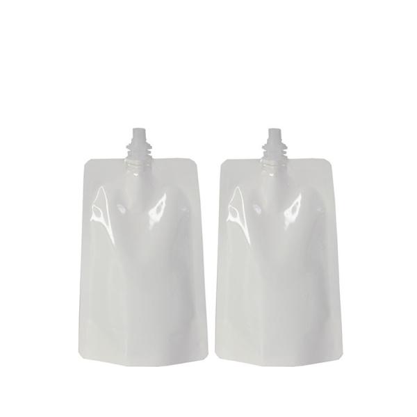 Reusable Fully Transparent Custom Spout Pouch Drink Juice Baby Food Packaging