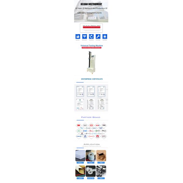 500N Electronic Tensile Testing Machine With LCD Panel
