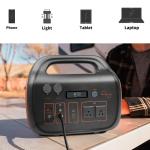 3.7V 40000mAh Outdoor Portable Power Station 180w Energy Storage Power Supply