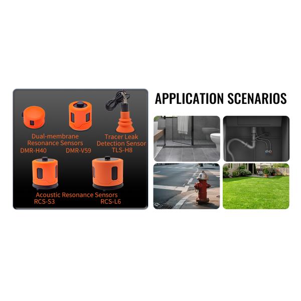 PQWT-125E Flagship Leak Detector with Real-Time Waveform Display Noise Filtering and Edge Intelligent Analysis for Water Pipeline