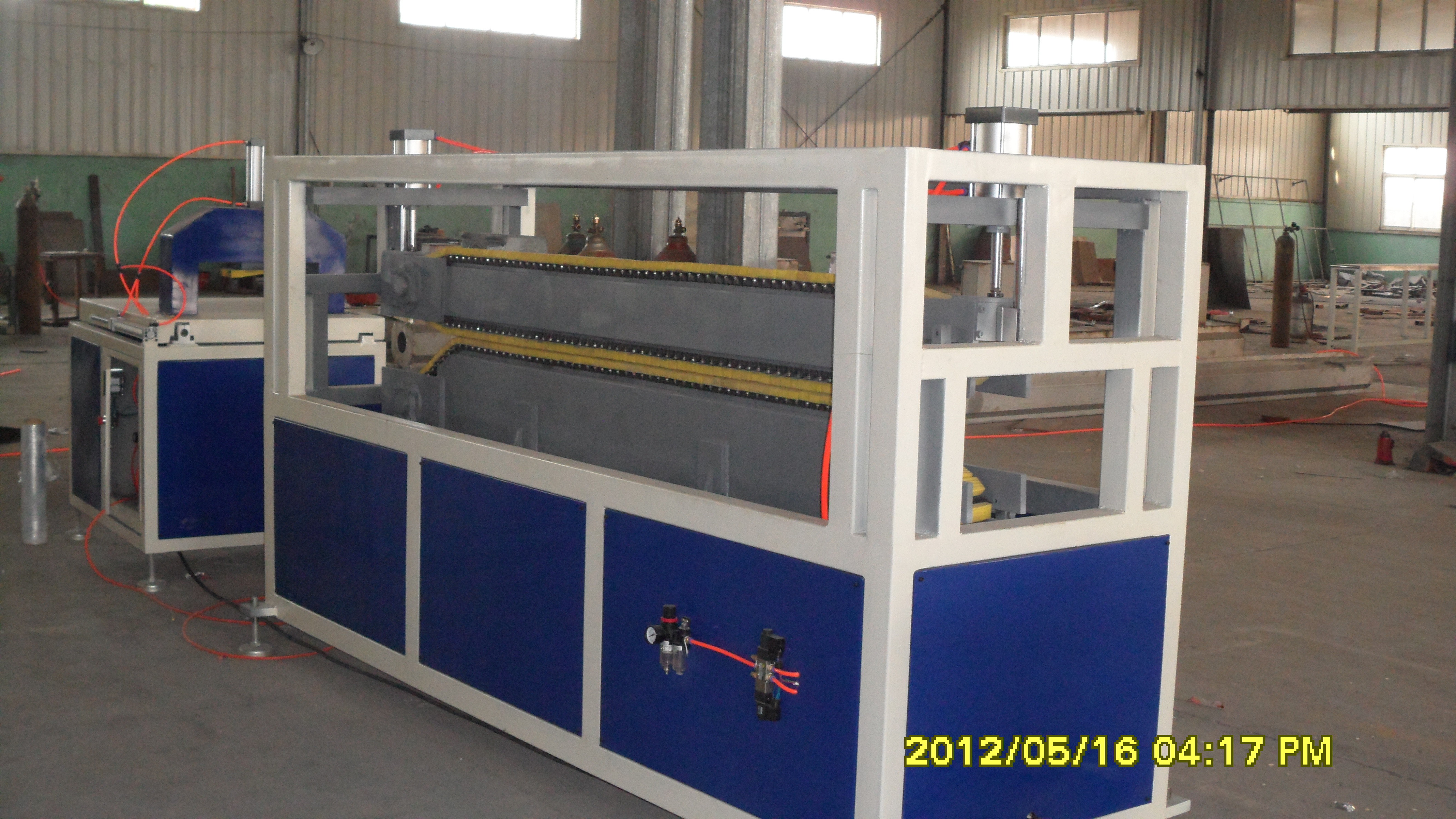 Advanced Technology Plastic Sheet Extrusion Line , PP Single Screw Extruder Machine