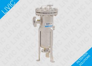 China Pipe Water Filter 0.6MPa / 1.0MPa , Stainless Steel Basket Filter For Electronics Industry wholesale