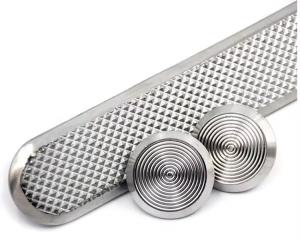 China 5mm Road Stud Airport Road Tactile Studs Stainless Steel 304 316 Tactile Indicator wholesale