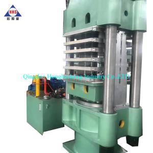 China Four Layers EVA Foaming Vulcanizing Press Machine 1000*1400*4 mm wholesale