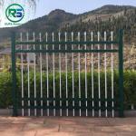 ISO Black Contemporary Aluminum Fence PPG Powder Coating Puppy Guard Add - On